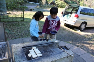 餅焼こう！